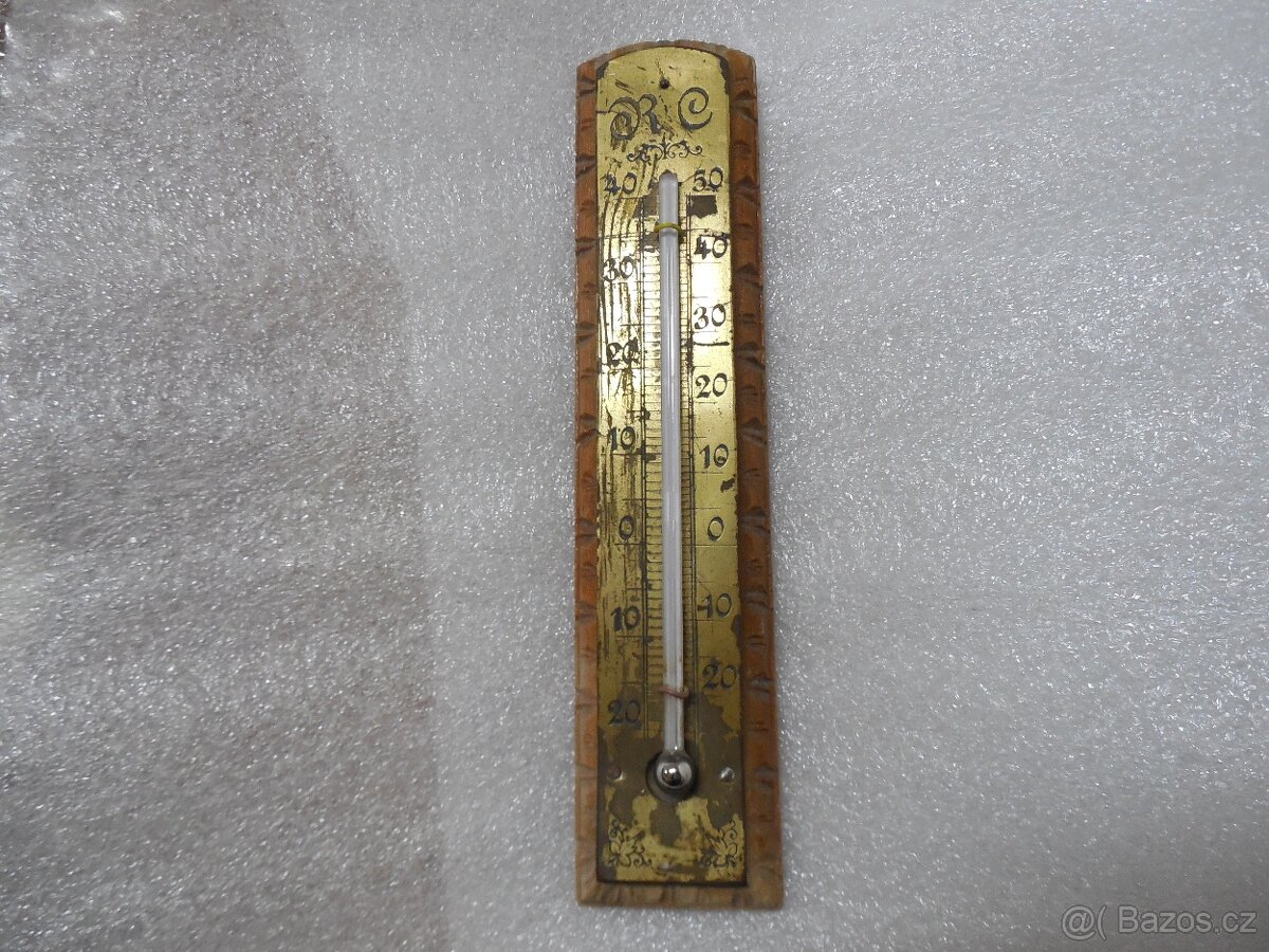 starý teploměr