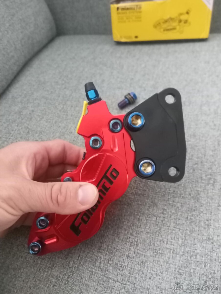 4-piestikový brzdič pre Yamaha Cygnus, Cygnus X aj iné moto