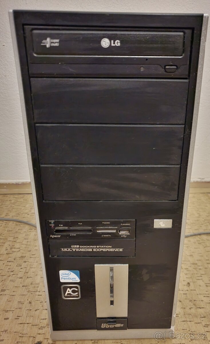 Staré pc na net pro nenáročné s Windows 7.