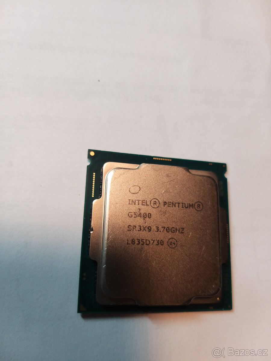 CPU Intel Pentium G5400 @ 3.7GHz/4MB/sc.1151
