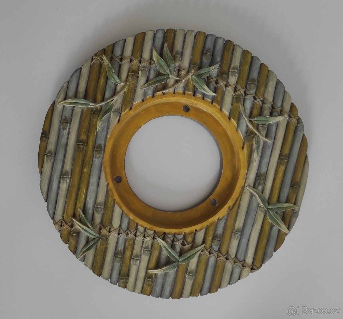 Korpus nástěnných hodin - bambus