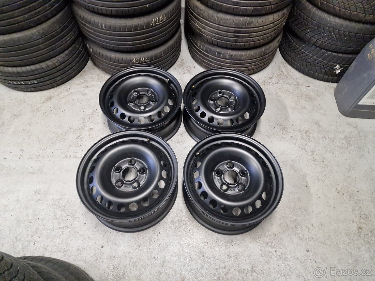 POUŽITÉ PLECHOVÉ DISKY T5, T6 6,5Jx16 ET52