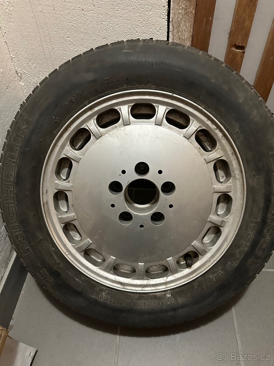 Koupím ALU kola Mercedes Kanáldekl Gullideckel 15”
