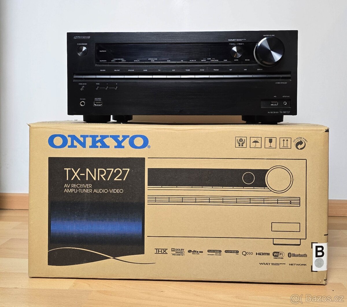 Onkyo TX-NR727 / Wi-Fi/Bluetoot/Spotify/THX® Select2 Plus
