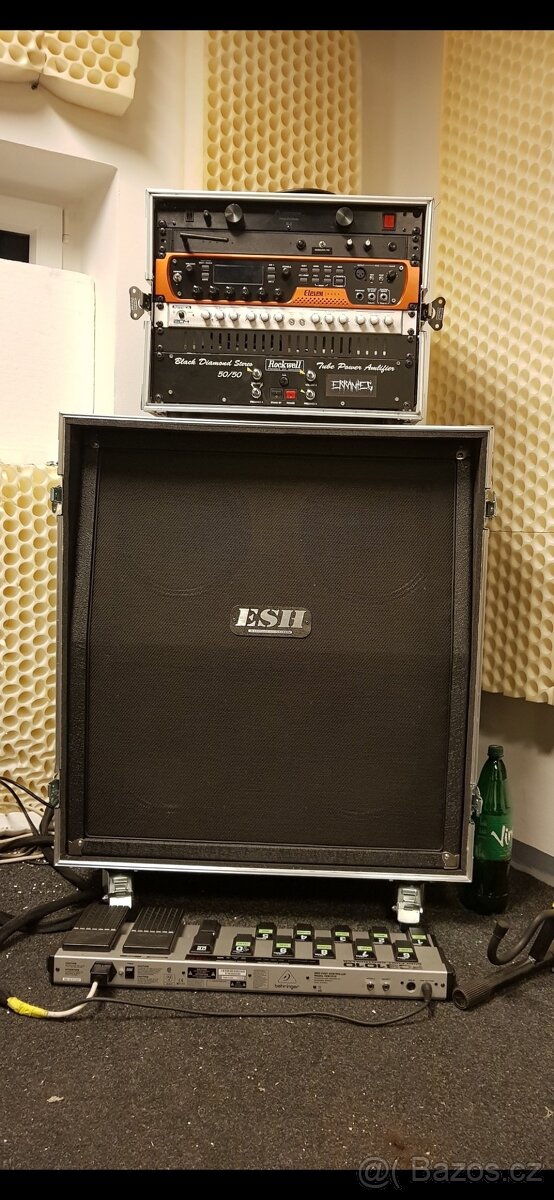 Kytarová hlava + box