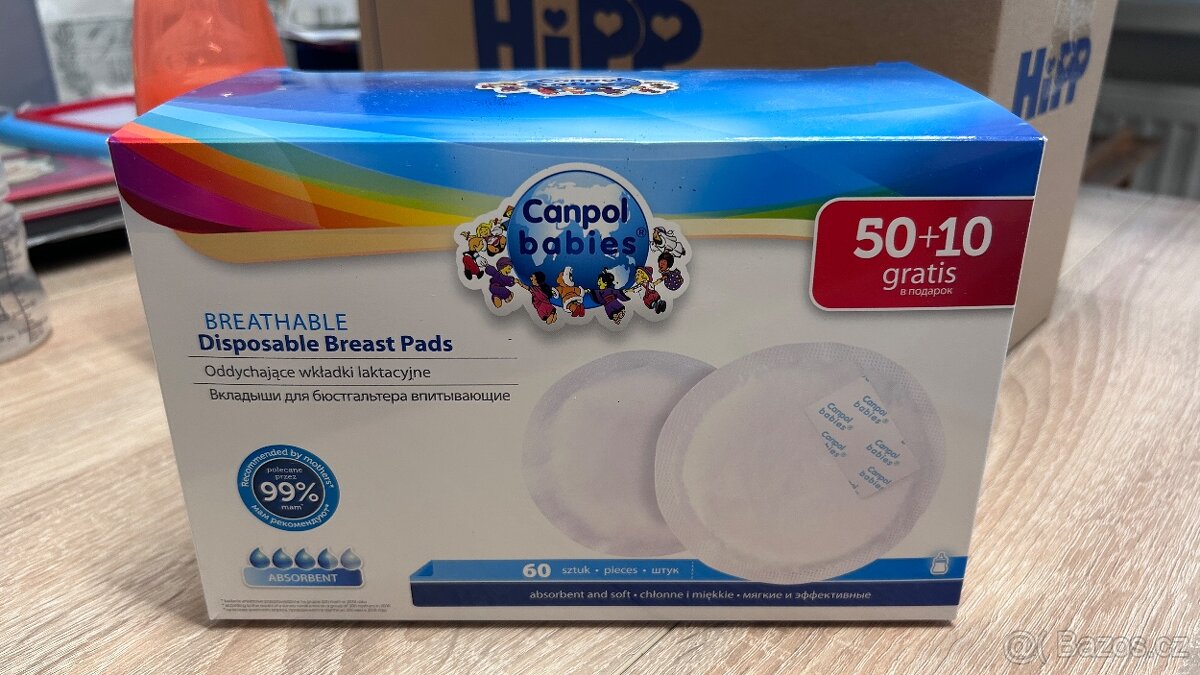 Tampony - polštářky do podprsenky