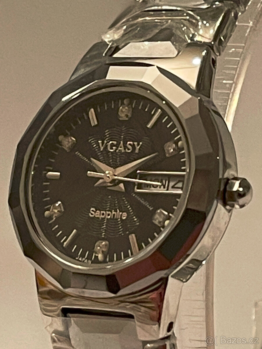 Damské hodinky Vgasy, saphyrové sklo