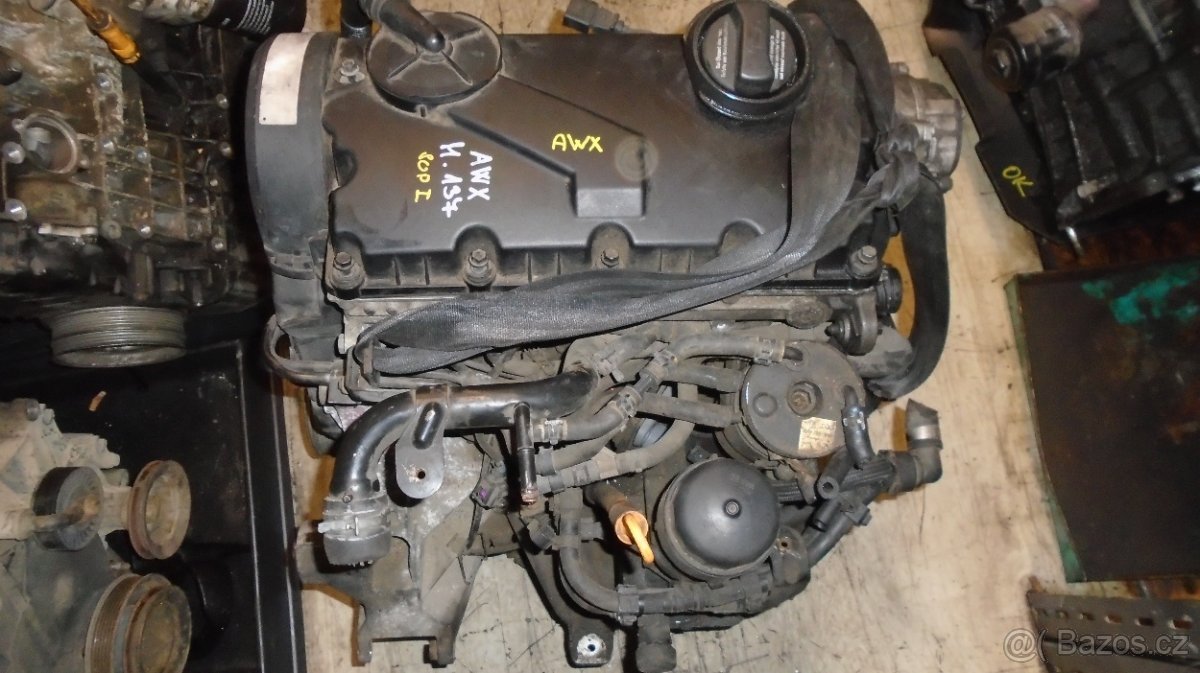 Motor AWX Škoda, VW - 1.9 96 kW