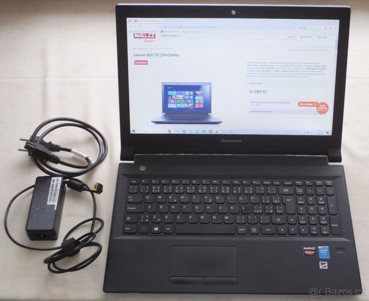 Lenovo IdeaPad B50-70 .Intel .12GB .2xgrafika .Windows11