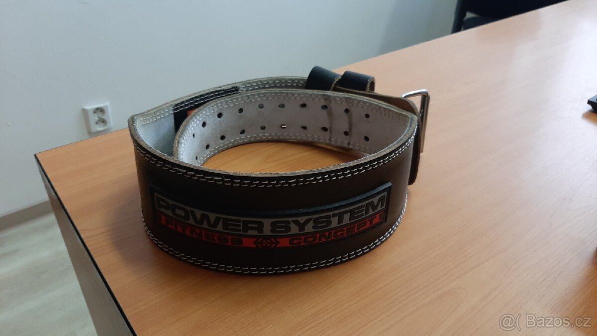 Opasek Power System kožený