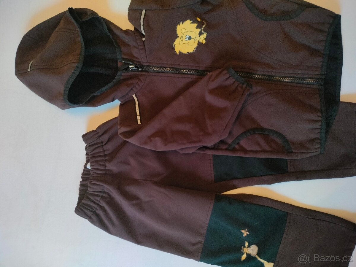 Softshellova souprava vel 92-98 , 2-3 roky