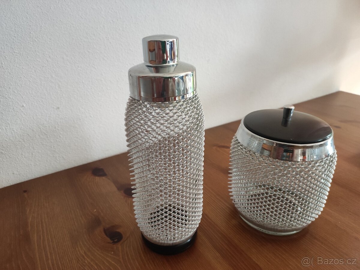Shaker a nádoba na led retro nova