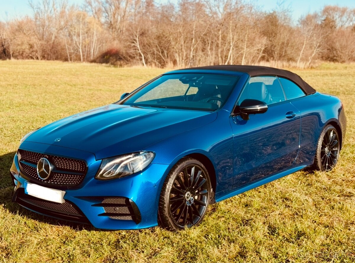 Mercedes Benz E cabrio - WEBASTO - MASAZE