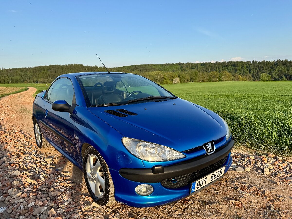 Peugeot 206 cc 1.6i 80kW cabrio