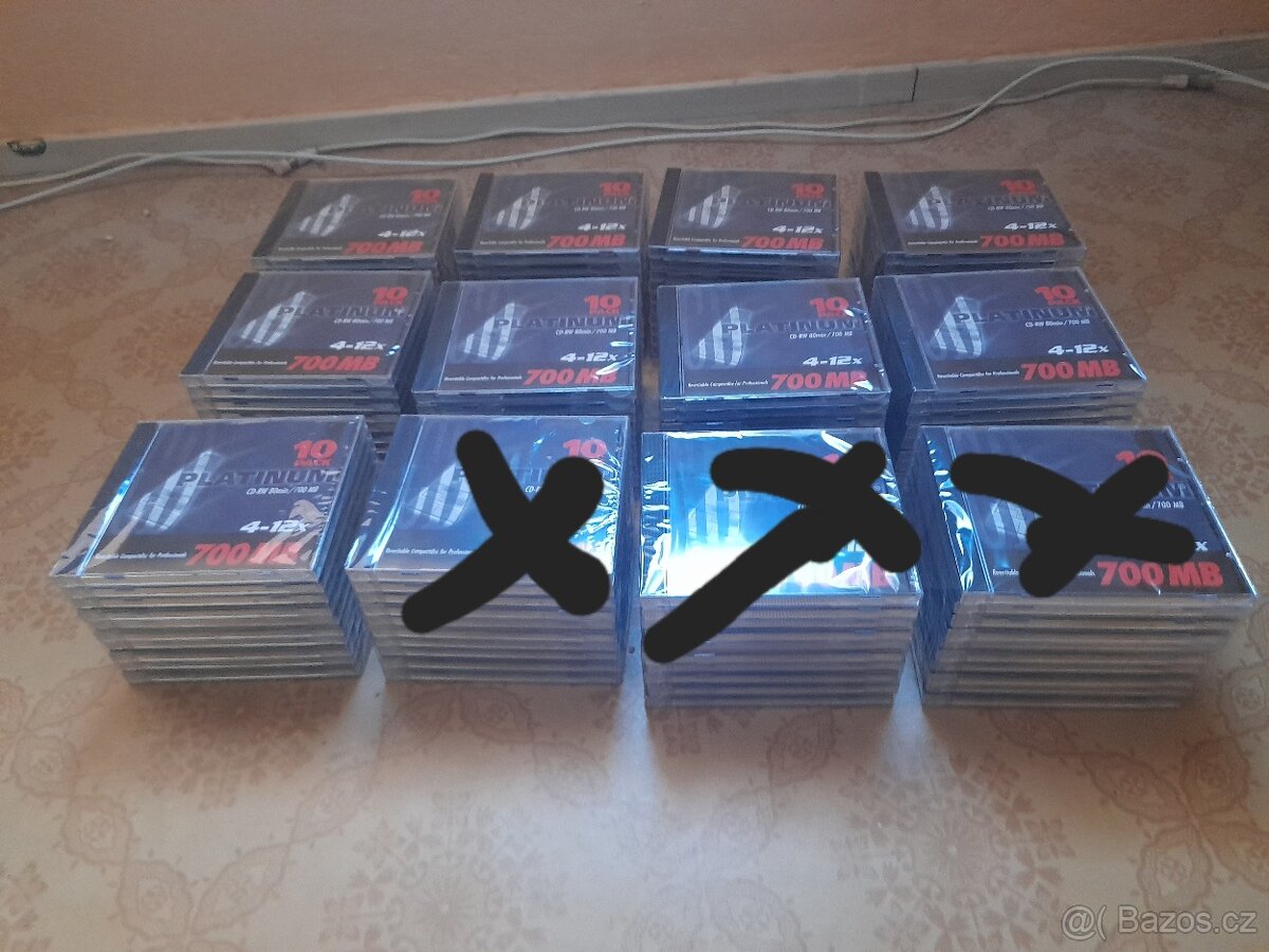 PLATINUM CD-RW 80min/700 MB