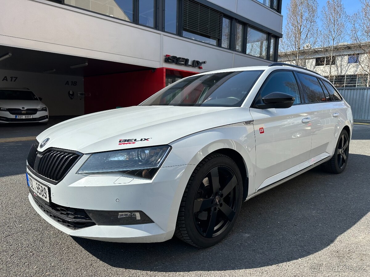 Superb Sportline 2,0 Tdi 4x4 140kW po rozvodech