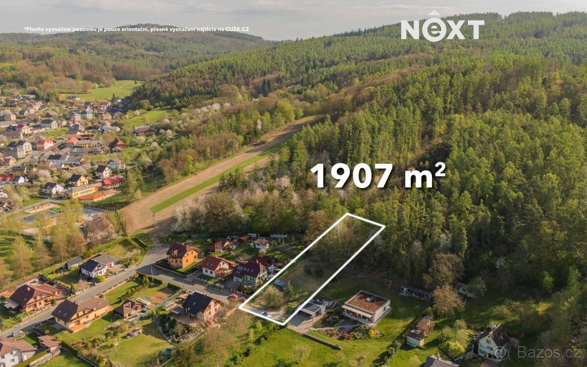 Prodej pozemek Bydlení, 1907㎡