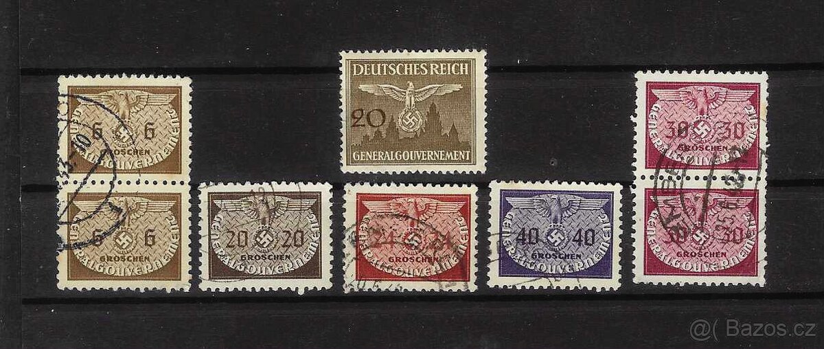Známky Deutsches Reich - Generalguvernment - Official