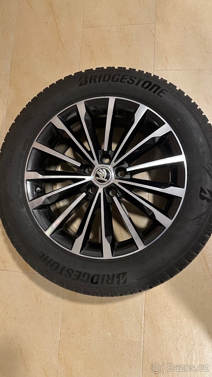 Zimní sada Trinity 18” Kodiaq Bridgestone 235/55 R18
