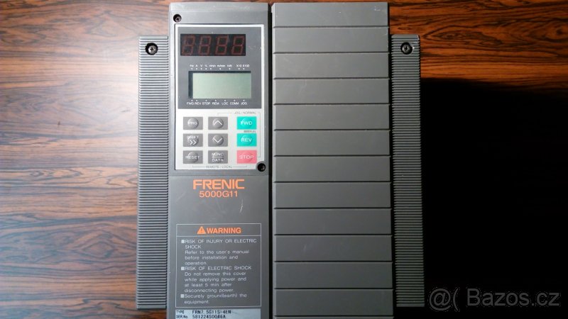 Značkový frekvenční měnič pro motory až 7,5kW