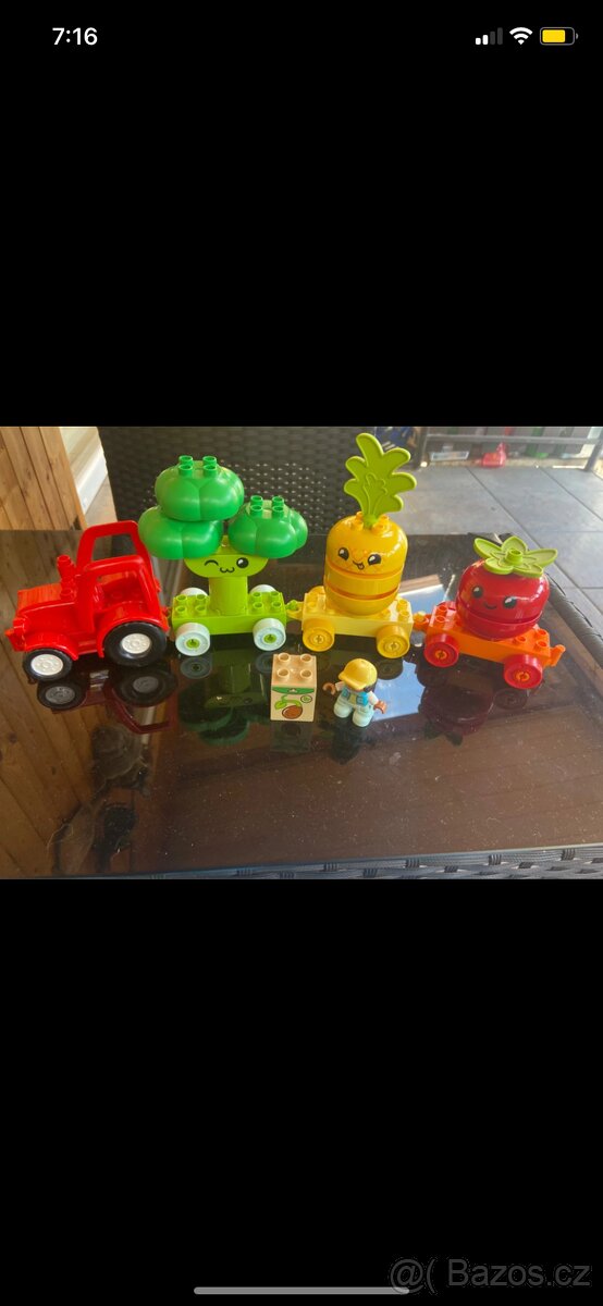 Lego duplo ovoce a zelenina