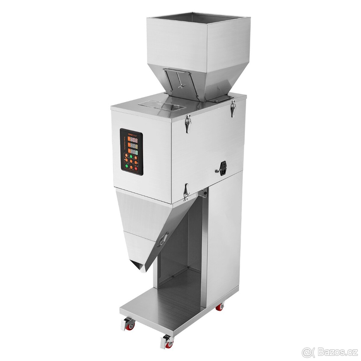 Automatická vážící plnička 10 - 1000g s nožním pedálem, nere