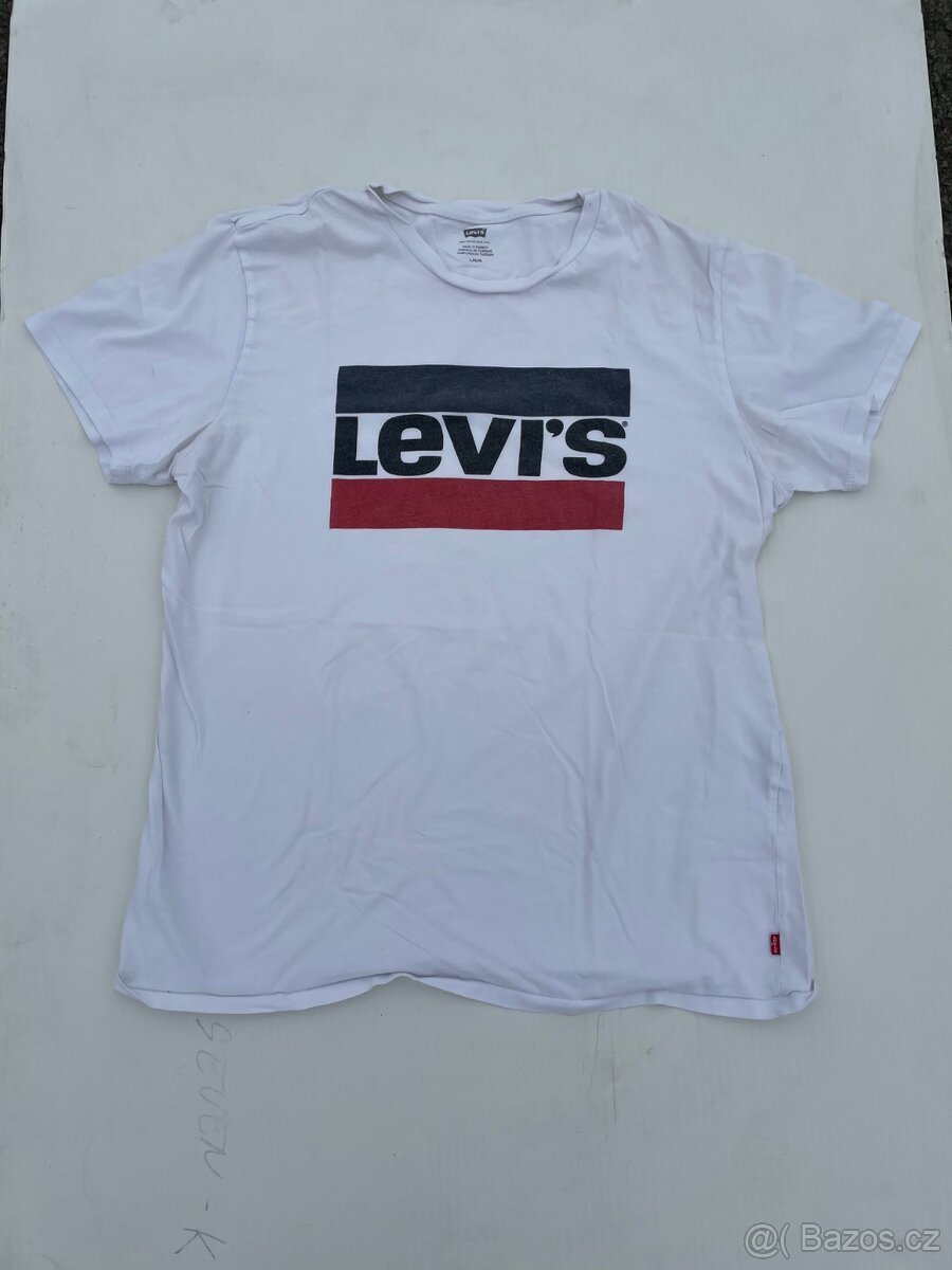 Levi’s pánské tričko bílé – vel. L
