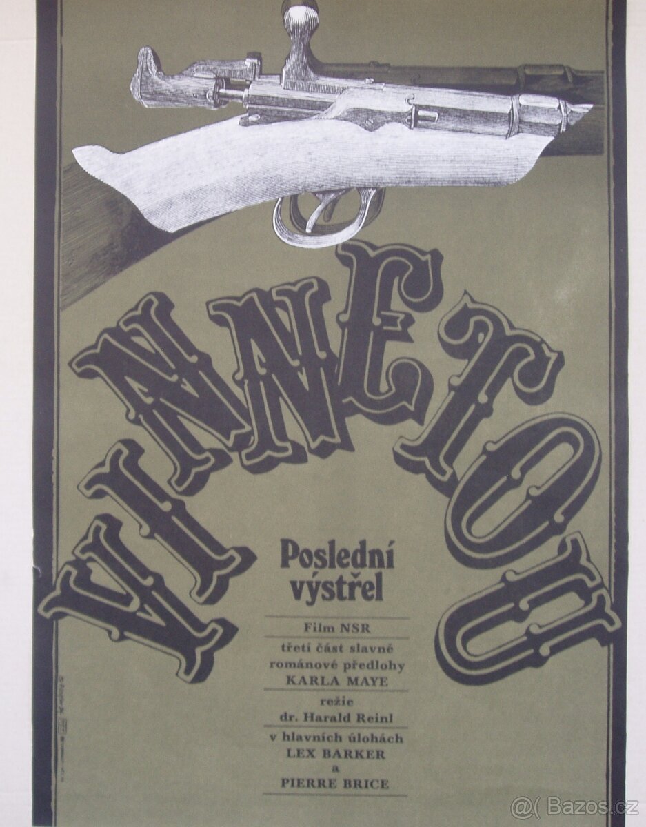 Filmové plakáty - Vinnetou - poslední výstřel