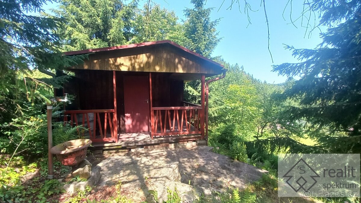 Chatka se zahradou, jen pár minut od Jablonného nad Orlicí