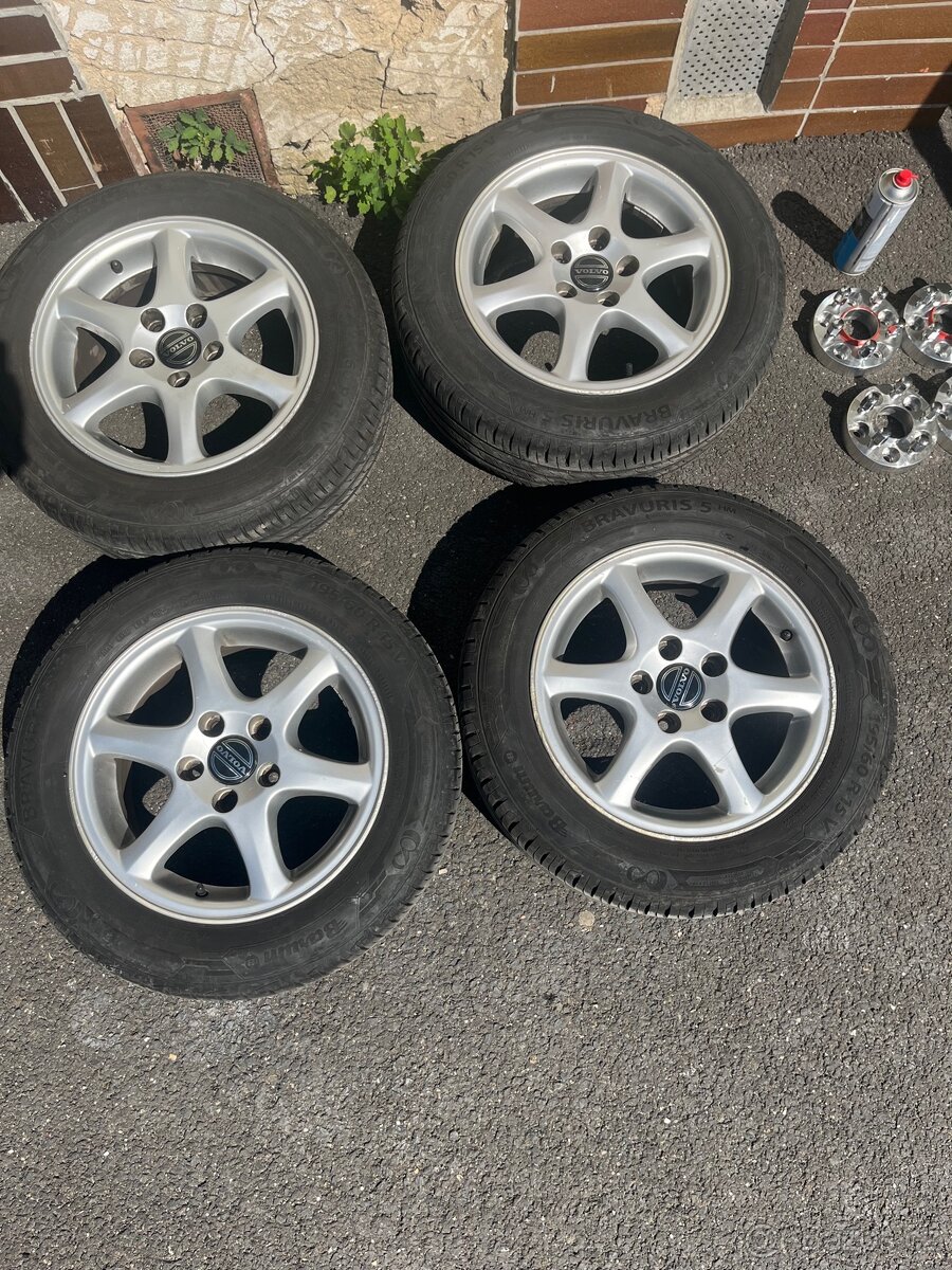 Originální alu kola Volvo 15” – 5x108, 6.5Jx15 ET43