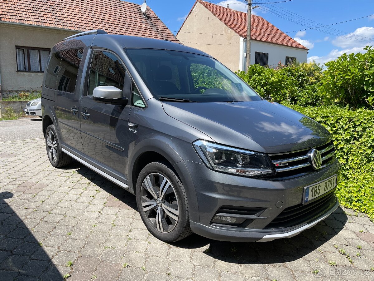 CADDY ALLTRACK 2.0TDI  DSG 4MOT odpočet DPH