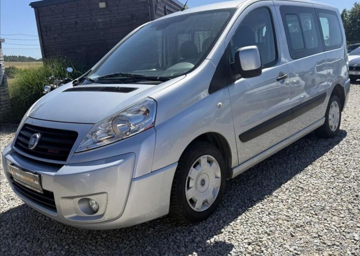 Fiat Scudo 2,0 SERVISKA,INVALIDNÍ RAMPA nafta manuál 100 kw