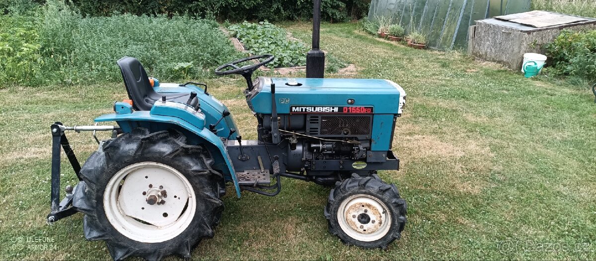 Malotraktor Mitsubishi 15,5ps 4x4