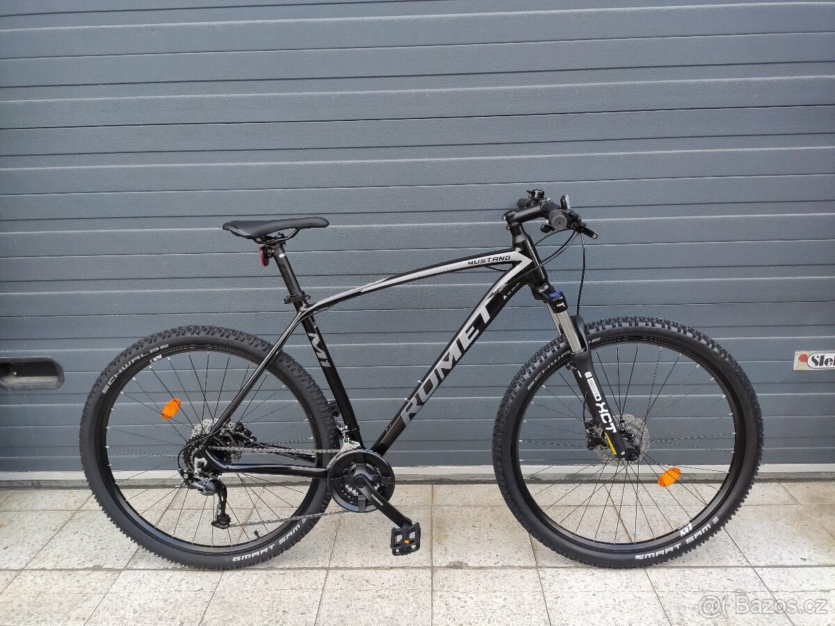Nové horské kolo Romet Mustang M1 29“, 19" / 21" alu rám