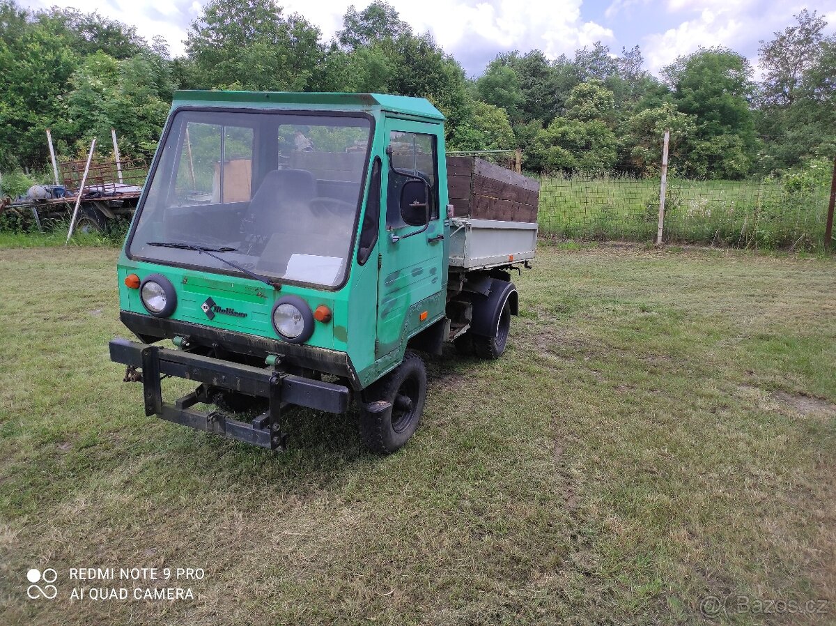 Multicar M25 sklápěč, uzávěrka, hydraulika