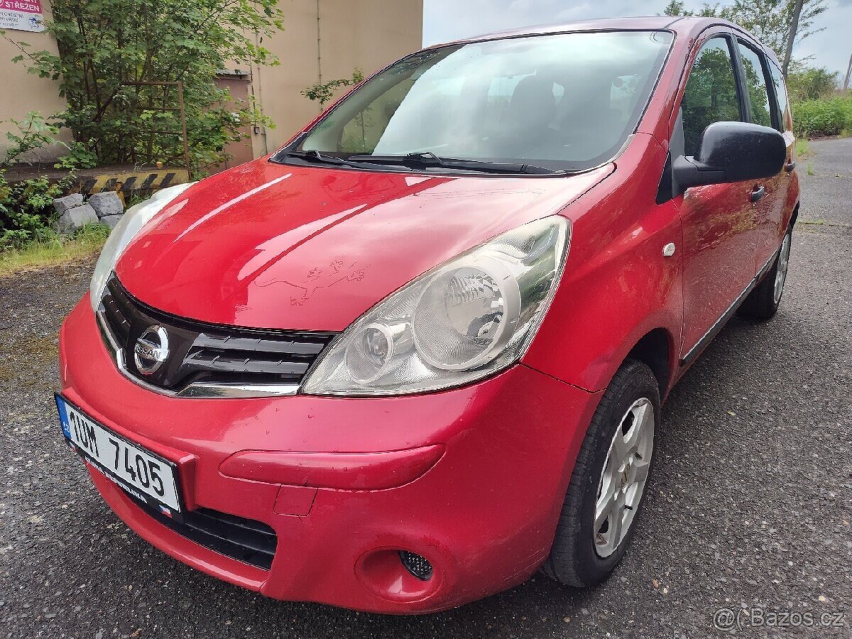 NISSAN NOTE (2010,1.4 benzín+LPG)