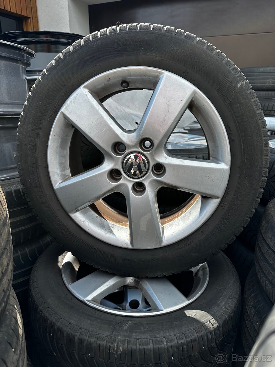 Alu kola 5x112 r16 s pneu (t50)