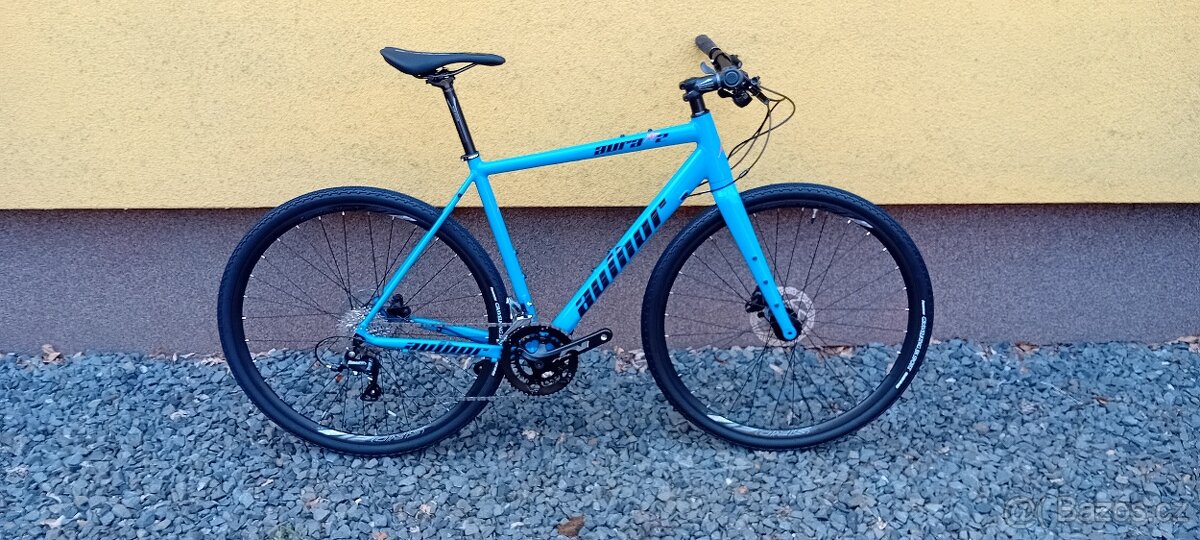 Author AURA XR2 Gravel rám 52cm, počet převodů 2x9