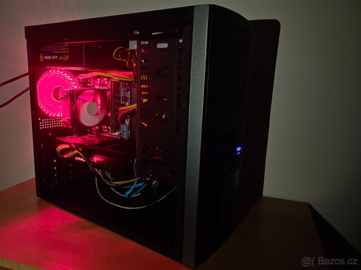Herní PC, 6600K 3.9 GHz,AMD VEGA 56 8GB (podobná s RTX 3060)