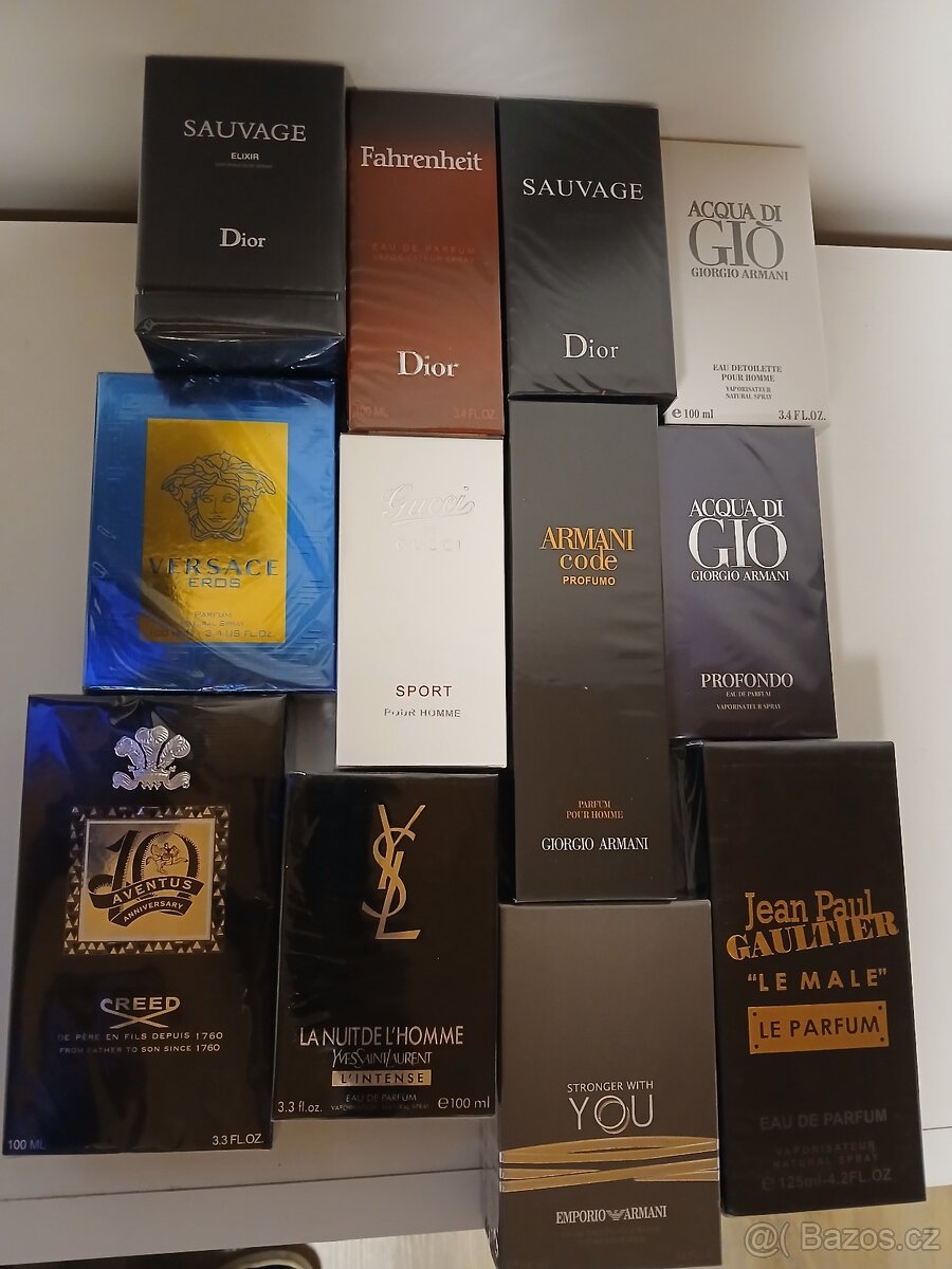 Parfemy pánské a dámské
