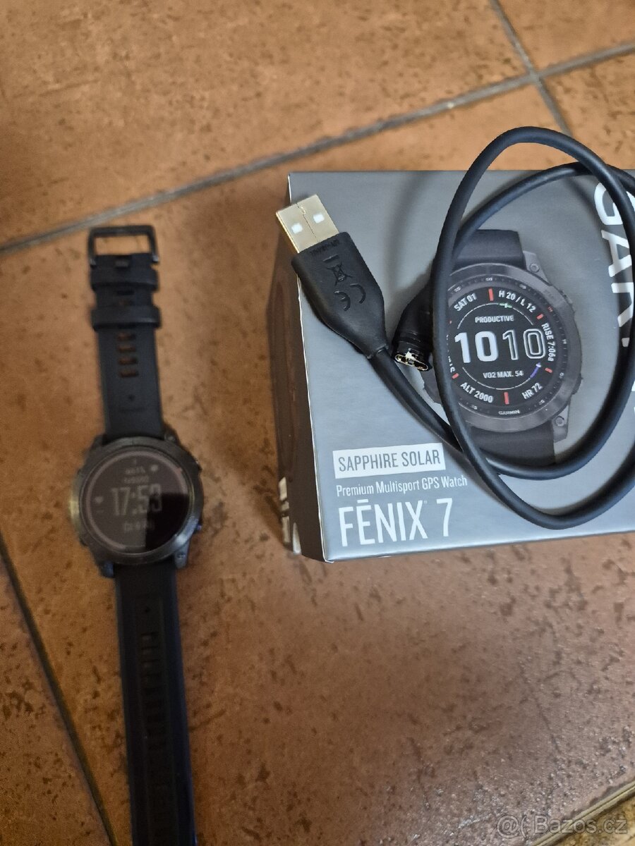 Garmin Fenix 7 Sapphire Solar