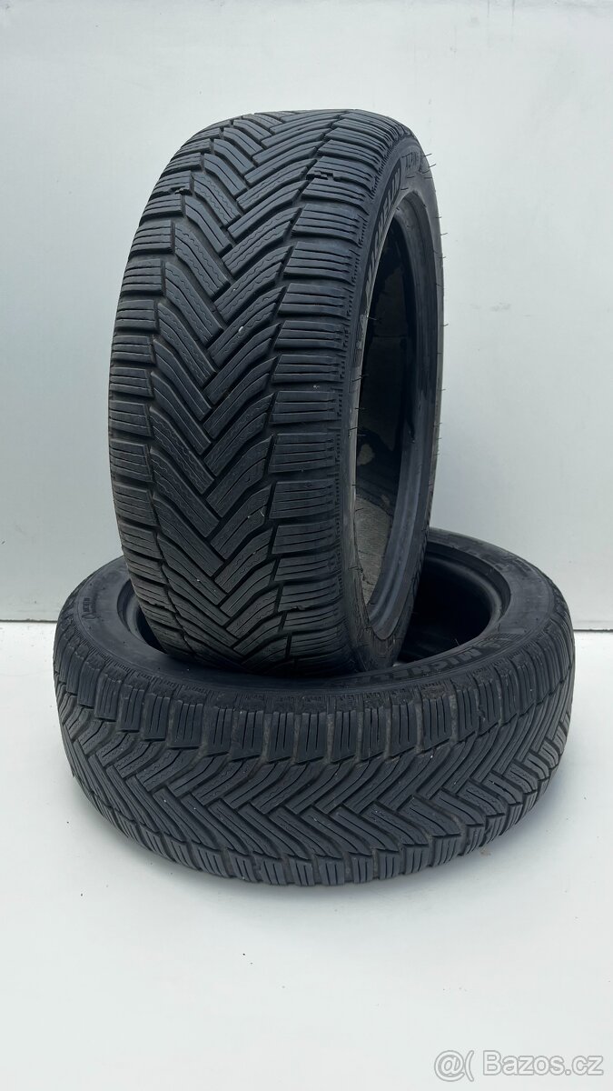 2x zimní pneu - 225/45 R17 91H - MICHELIN - 5mm