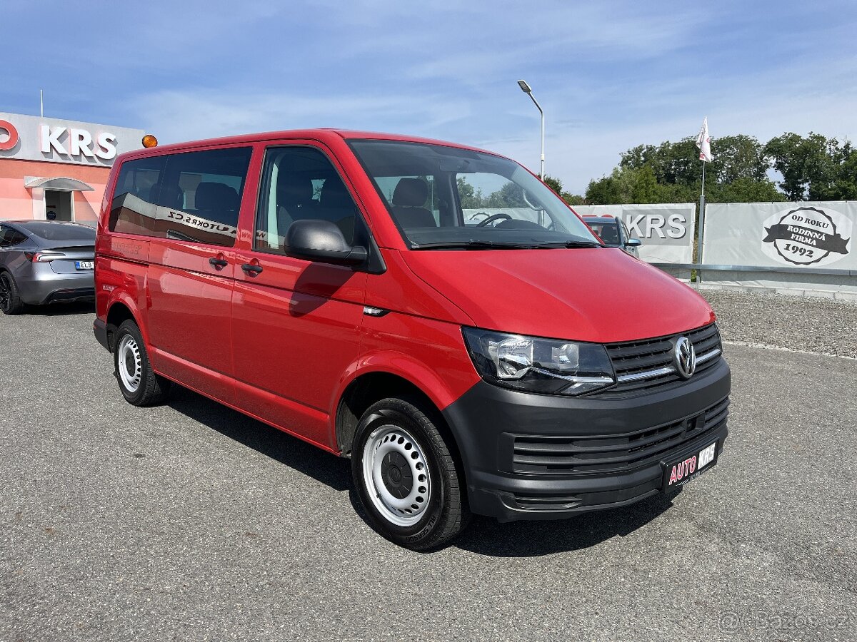 VW Transporter T6 2,0TDi 9 míst, bus,Klima,ACCTemp,vč. DPH