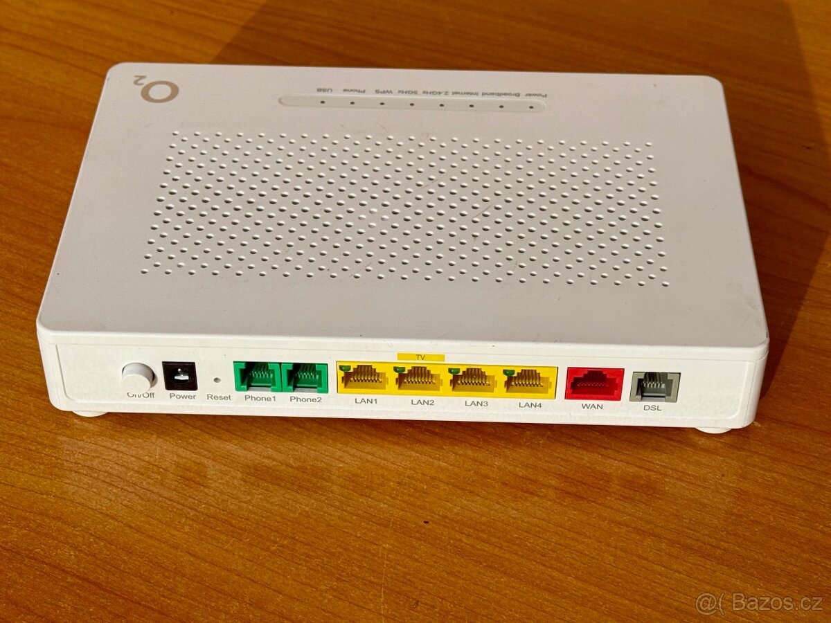 VDSL modem pro O2 ZTE ZXHN H267A