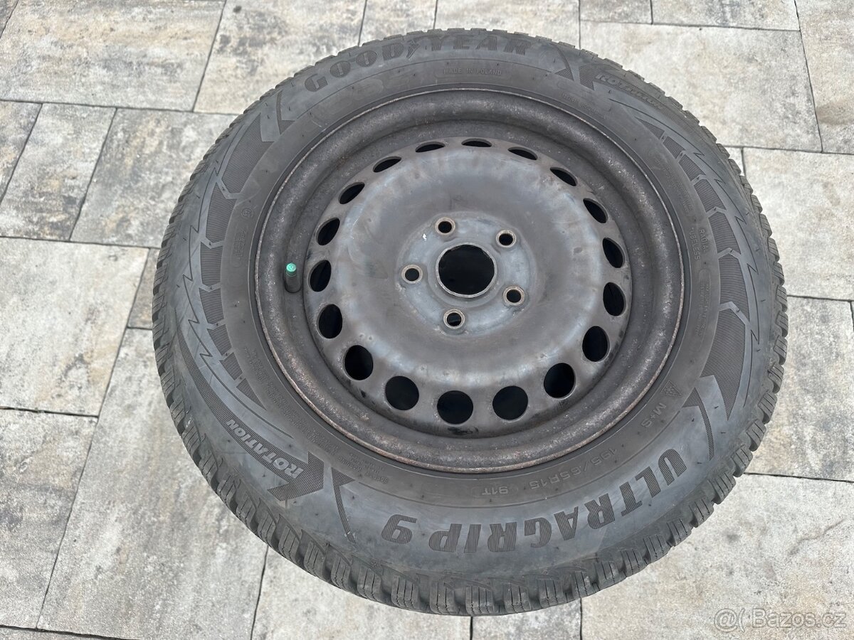Zimní sada kol na Škoda, VW, Seat, Audi 195/65/R15