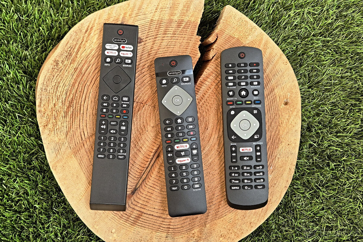 nové ovladače pro smart TV Philips