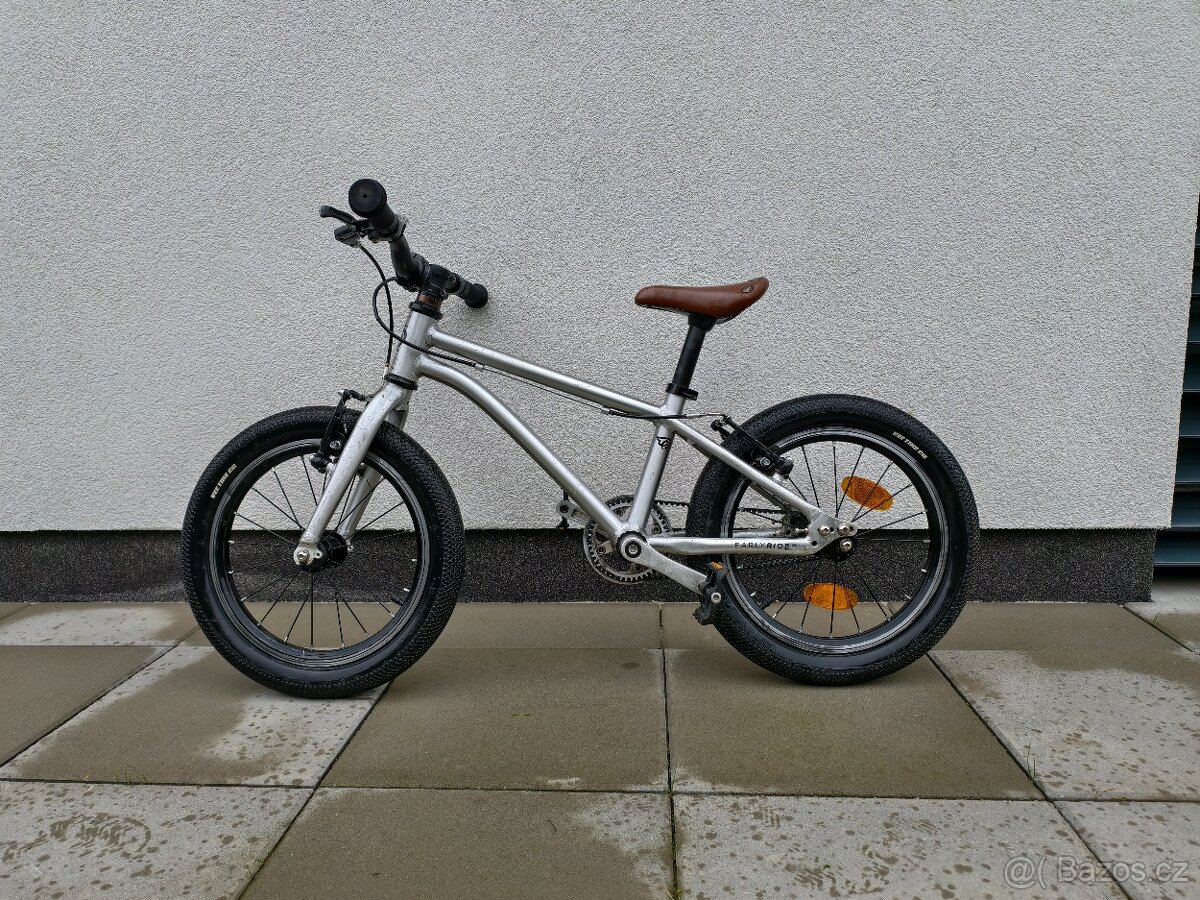 Dětské kolo EARLY RIDER Belter 16 Brushed Aluminium