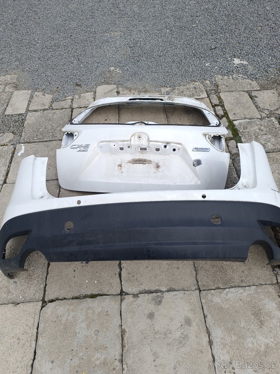 Zadní dveře a nárazník Mazda cx5