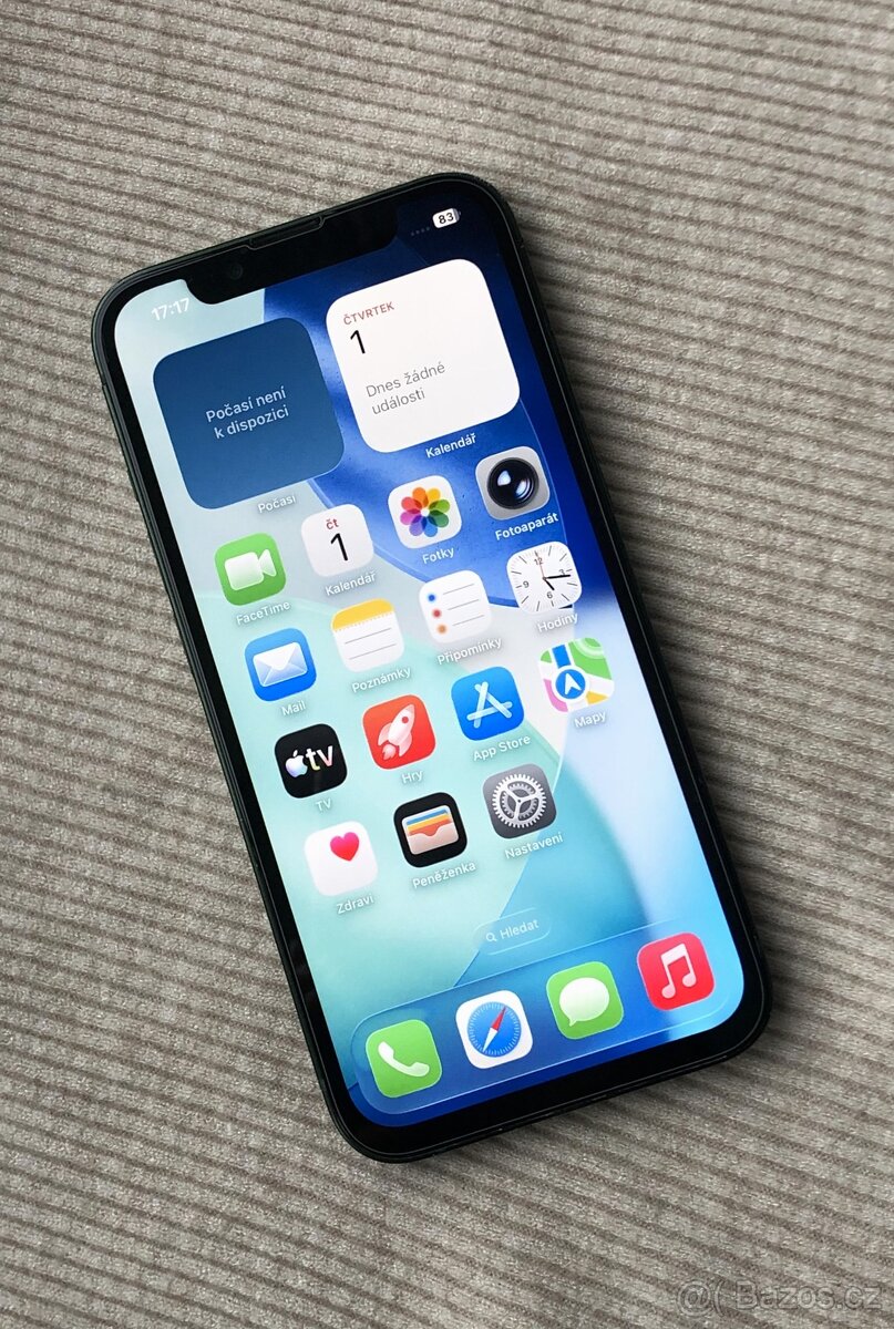 Apple iPhone 13 128GB – Zelený | PĚKNÝ STAV