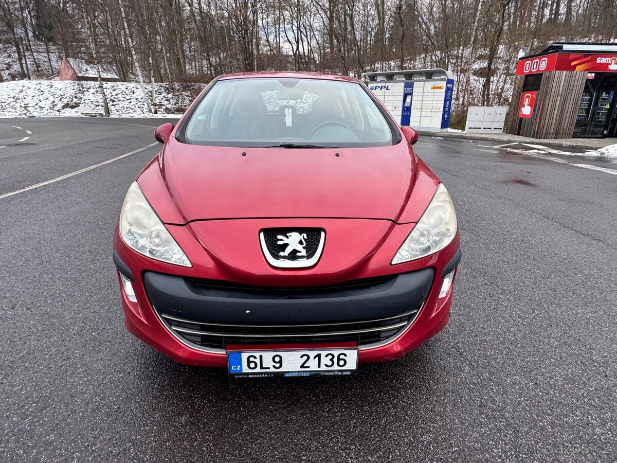 Peugeot 308, 1,4 16V VTi Rok 2008, Pouze 92 132 km